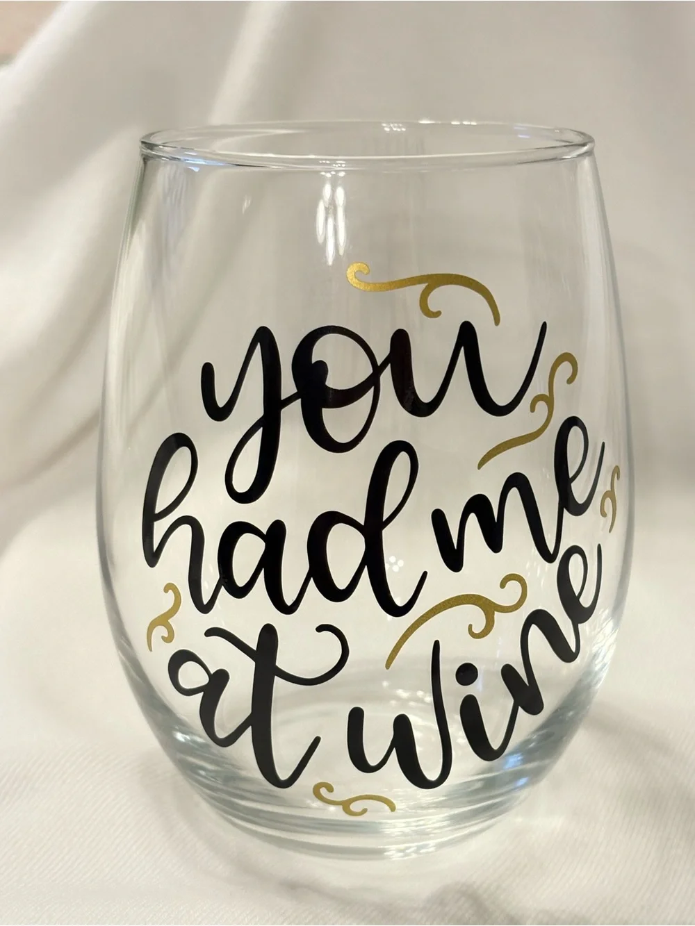 Handmade “you had